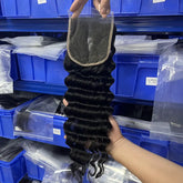 5x5 HD/ Transparent Closure Loose Deep